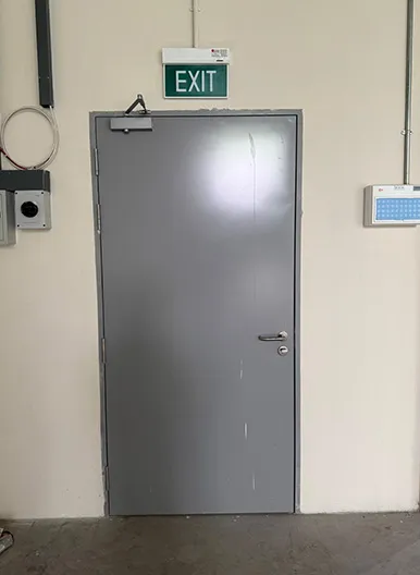 HDB fire rated door supplier in Singapore for residential main door projects