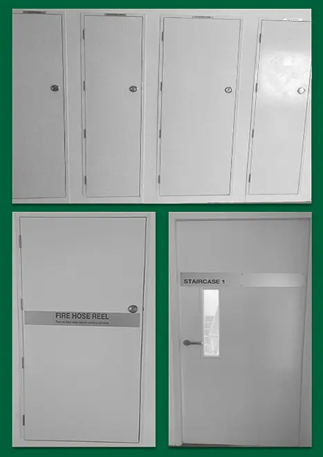 Fire rated timber and metal door manufacturer in Singapore