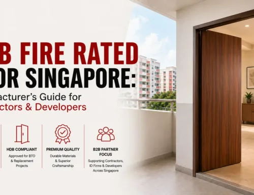 HDB Fire Rated Door Singapore: A Complete Guide for Contractors, Developers & Renovation Firms