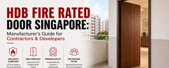 HDB fire rated door Singapore