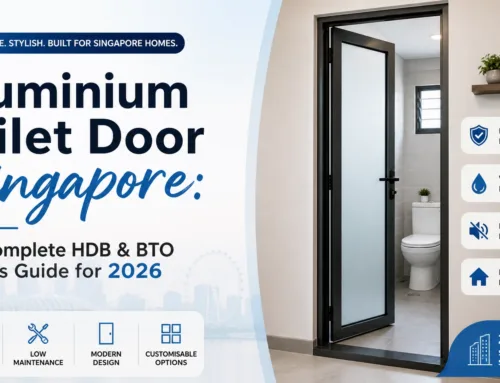 Aluminium Toilet Door Singapore: The Complete HDB & BTO Buyer’s Guide for 2026
