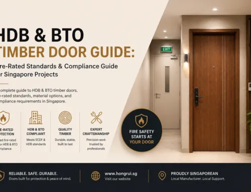 HDB & BTO Timber Door Guide: Fire-Rated Standards in Singapore