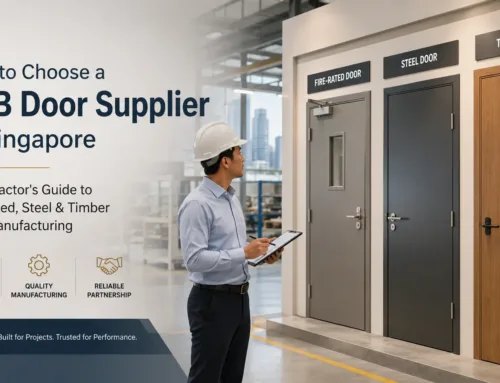 How to Choose a B2B Door Supplier in Singapore: Fire-Rated, Steel & Timber Doors for Developers & Contractors