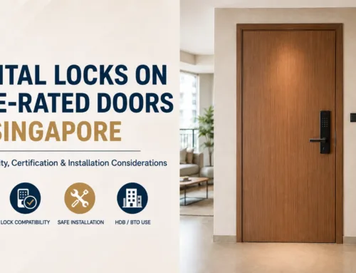 Digital Lock Installation on Fire-Rated Doors in Singapore: Compatibility and Project Considerations