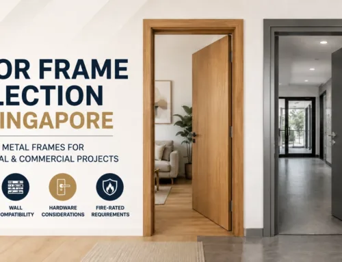Door Frame Selection in Singapore: Timber vs Metal Frames for Residential and Commercial Projects