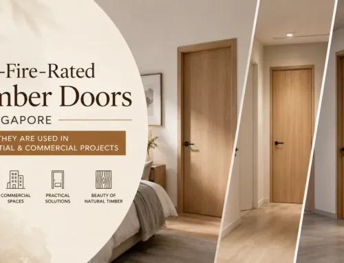 Non-Fire-Rated Timber Doors in Singapore: Where They Are Used in Residential & Commercial Projects