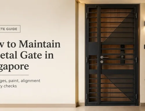 How to Maintain a Metal Gate in Singapore: Rust, Hinges, Paint, Alignment and Safety Checks