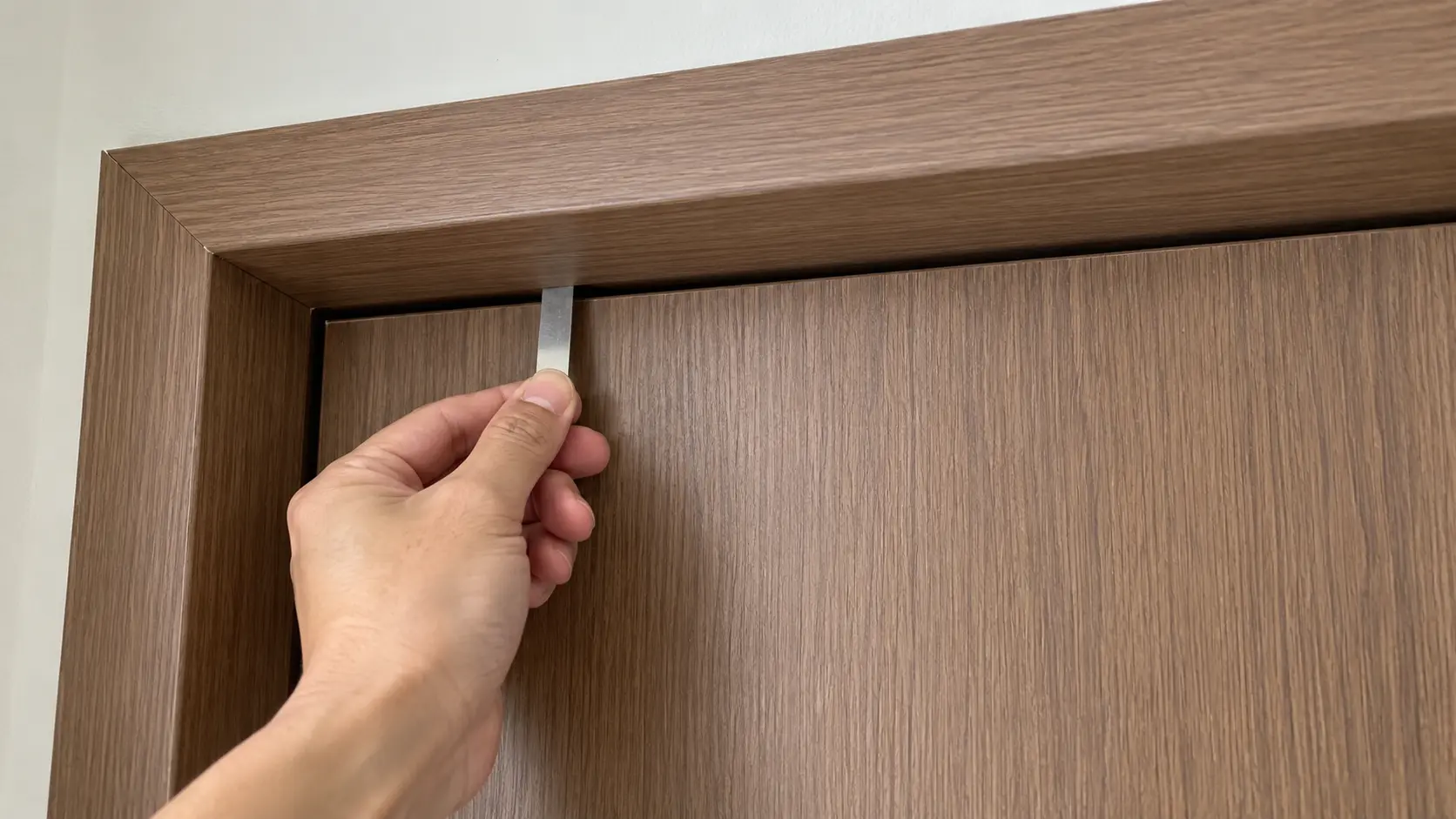 BTO main door inspected at key collection