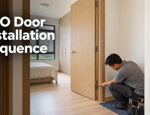BTO Door Installation Sequence: Before or After Flooring?