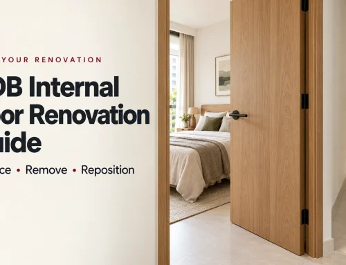 HDB Internal Door Renovation: Replace, Remove or Move